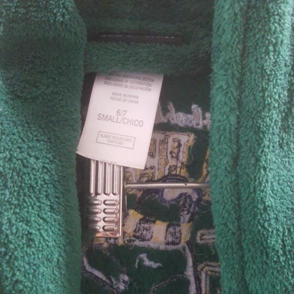 Small joe boxer green robe - Picture 2 of 6